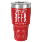 I WONDER 30 OUNCE TUMBLER
