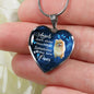 Angels don't always have wings sometimes they have paws luxury heart pendant necklace with engraving on the back option color silver Dog Breed is Pomeranian