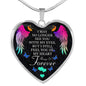 Remembrance Necklace - Heart Pendant Jewelry Gift