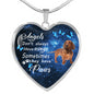 Angels don't always have wings sometimes they have paws luxury heart pendant necklace with engraving on the back option color silver Dog Breed is Dauchshund