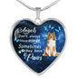 Pet Memorial Necklace, Dog Remembrance Necklace,  Sheltie