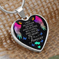 Remembrance Necklace - Heart Pendant Jewelry Gift