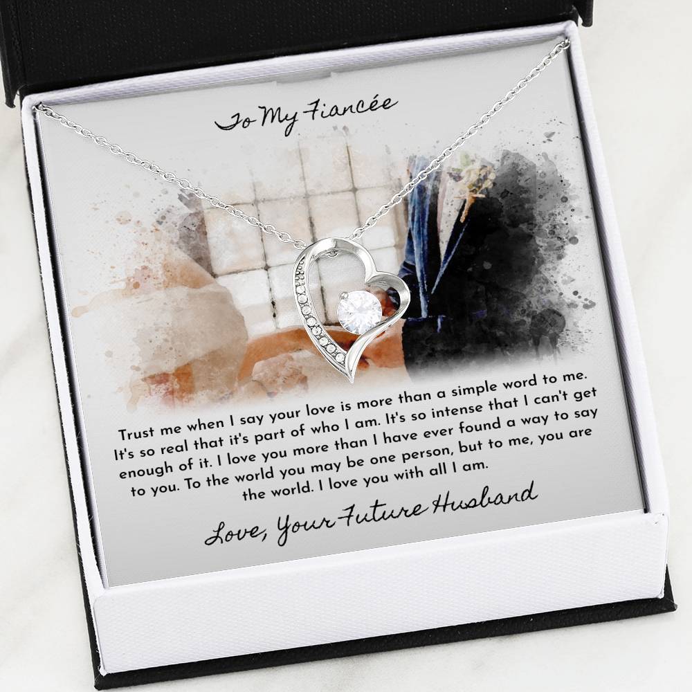 Future Wife Necklace - Forever Love Heart Gift