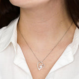To My Bride To Be Necklace Gift - Forever Love Heart