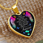 Remembrance Necklace - Heart Pendant Jewelry Gift