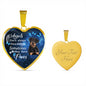 Angels don't always have wings sometimes they have paws luxury heart pendant necklace with engraving on the back option color silver Dog Breed is Rottweiler