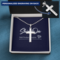 Personalized Cross- Ball Chain with MC