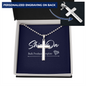 Ball Chain Cross necklace