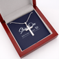Ball Chain Cross necklace