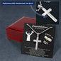Graduation Gift For Son From Dad - Personalized Engraved Cross