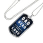 FATHER'S DAY LUXURY DOG TAG NECKLACE