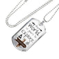 The perfect Men's Dog Tag Necklace Gift. "The world is yours to explore, adventure". Can be personalized. Shatterproof liquid glass coating. Silver, Gold finish. Necklace: 24", Dog Tag: 1.1"x2"