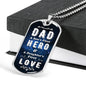 FATHER'S DAY LUXURY DOG TAG NECKLACE