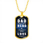 FATHER'S DAY LUXURY DOG TAG NECKLACE