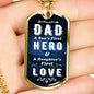 FATHER'S DAY LUXURY DOG TAG NECKLACE