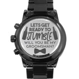 Groomsmen Gift Watch - Will You Be My Groomsman?