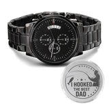 Engraved Watch Gift For Biker Dude Dad From Daughter, Son