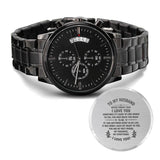 Engraved Watch Gift For Husband Gift From Wife - My Soulmate, My Everything