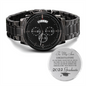 Graduation Gift For Son - To My Son Engraved Chronograph Watch