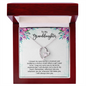 Granddaughter Gift, Forever Love You Necklace