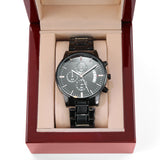 Gift For Him - Engraved Watch - You Complete Me