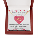 Valentine's Day Jewelry Gift For Her, Everlasting Love Necklace