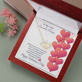 Valentine's Day Jewelry Gift For Her - Always Smiling Everlasting Love Necklace