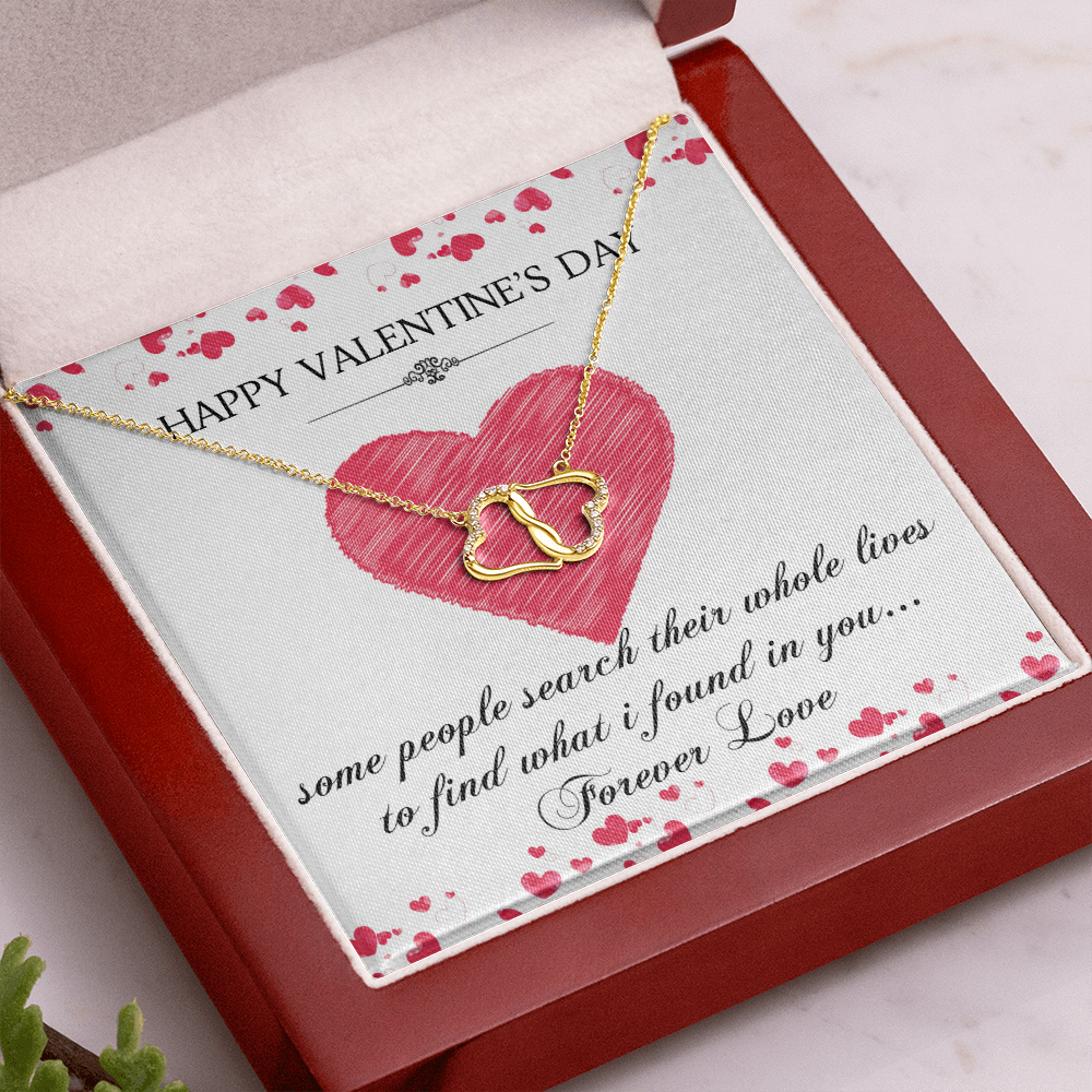 Valentine's Day Jewelry Gift For Her, Everlasting Love Necklace