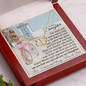 Daughter Necklace Gift, Everlasting Love