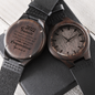 Graduation 2022 Gift For Him - Engraved Wood Watch