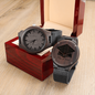 Graduation Gift For Him - Engraved Wood Watch