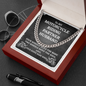 Gift For Motorcycle Riding Husband, Link Chain Necklace For Men