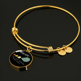 Cute Personalized Gift For Mom - Mama Bird Bangle