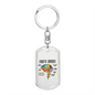 Funny Gift For Dad From Kids, Swivel Keychain