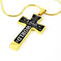 Father's Day Gift For Dad - Image Cross Necklace