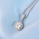 To My Wife Necklace Gift - Love You With All My Heart Eternal Hope Necklace