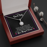 To My Wife Necklace Gift - Funny Snoring Message Card