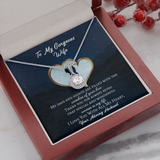 To My Wife Jewelry Gift - Eternal Hope Necklace