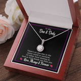 To My Wife Necklace Gift - Funny Snoring Message Card