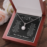 To My Wife Necklace Gift - You Are The Love Of My Life