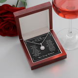 To My Wife Necklace Gift - You Are The Love Of My Life