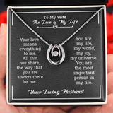 Gift For Wife - Lucky in Love Necklace