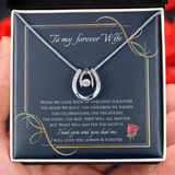Gift For Wife - I will Love You Until Lucky in Love Necklace