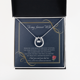 Gift For Wife - I will Love You Until Lucky in Love Necklace