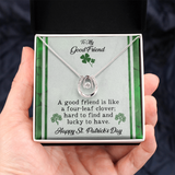 Friendship Gift - Saint Patrick"s Day Good Luck Necklace