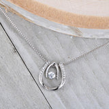 Gift For Wife - I will Love You Until Lucky in Love Necklace