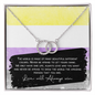 Non - Binary pride necklace gift