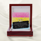 Pansexual Striped message card necklace gift