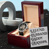 Personalized Gift For Grandpa, Watch For Grandfather