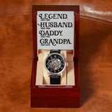 Personalized Gift For Grandpa, Watch For Grandfather
